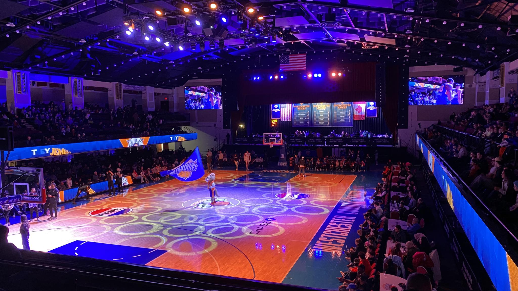 An image of the interior of the Westchester County Center