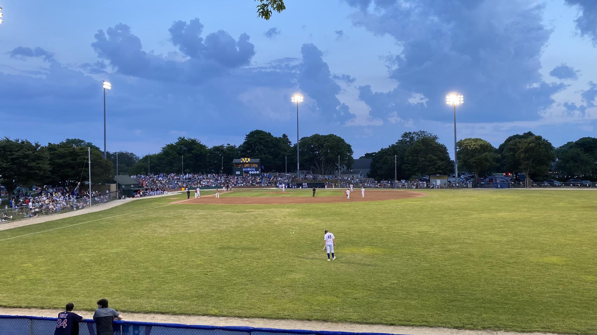 Veterans Field in Chatham as viewed from the nearby street