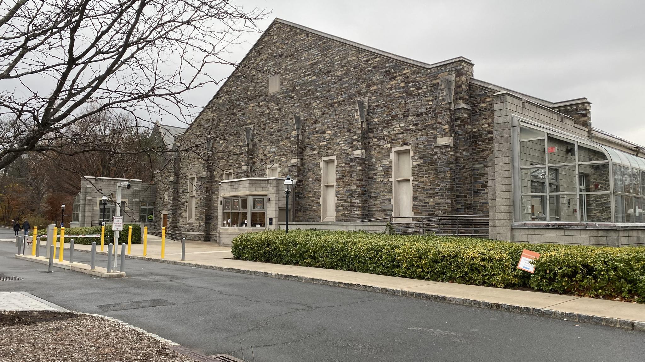A photo of the box office/entrance area of Hobey Baker Rink